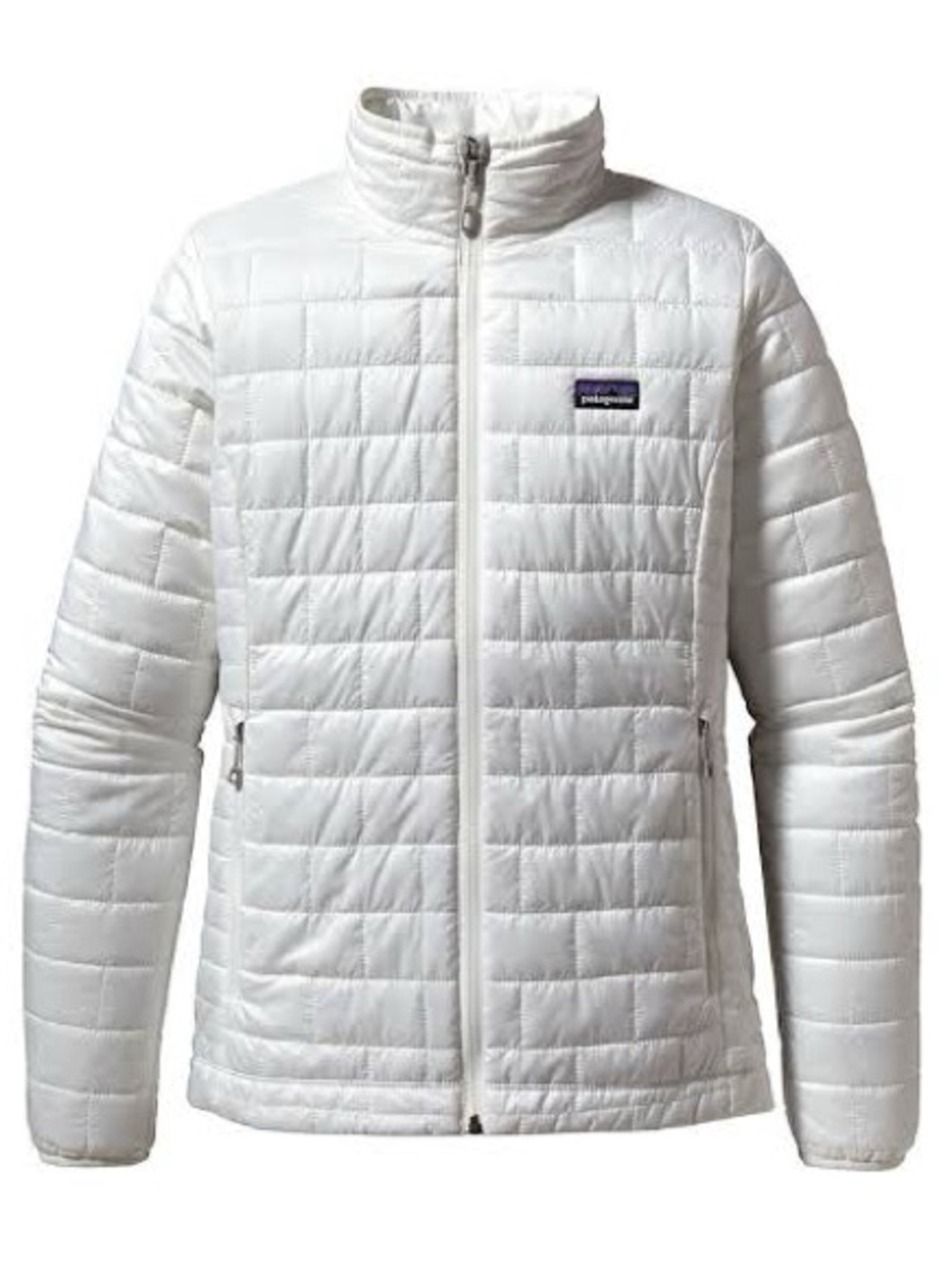 Patagonia Nano Women's White Quilted Packable Puffer Jacket